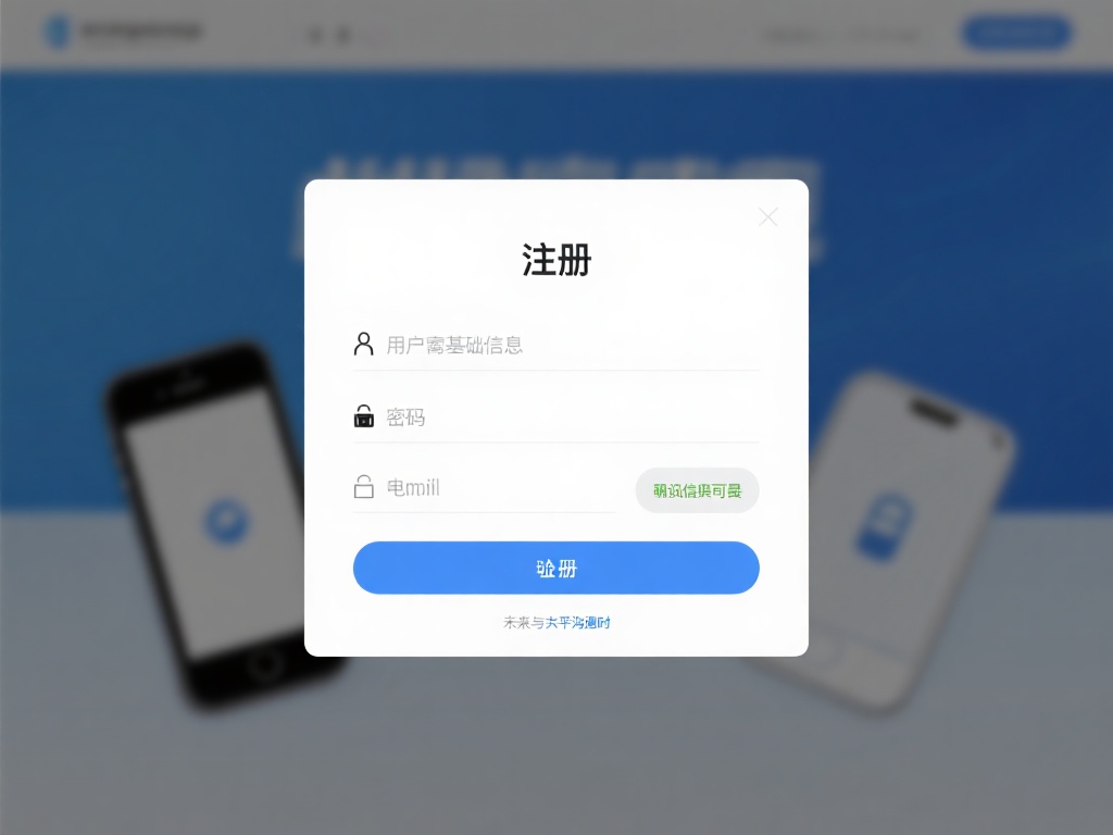 注册过程中，你需要填写基础信息，包括用户名、密码、