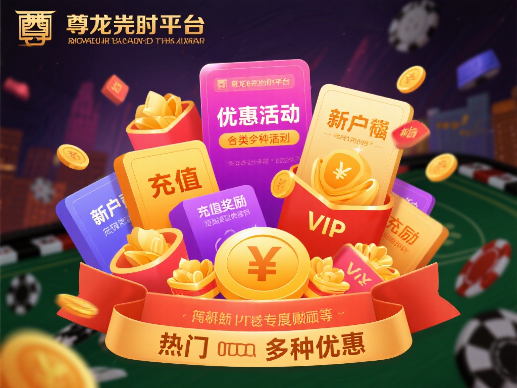 在尊龙凯时平台，优惠活动种类繁多，涵盖了新用户福利
