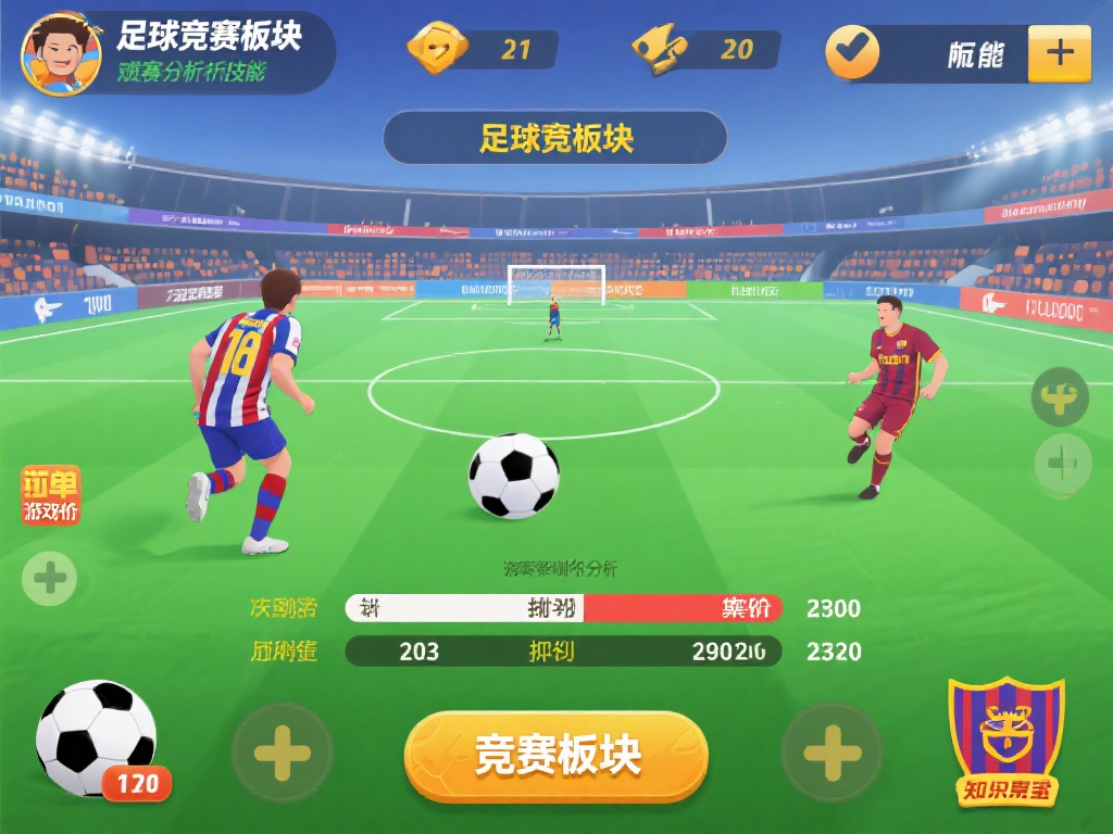 体育竞技板块
体育类游戏需要一些赛事分析基本功。