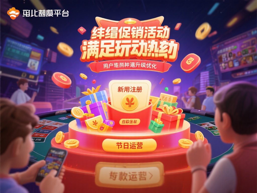 丰富促销活动，满足玩家期待
平台不仅在技术和内容